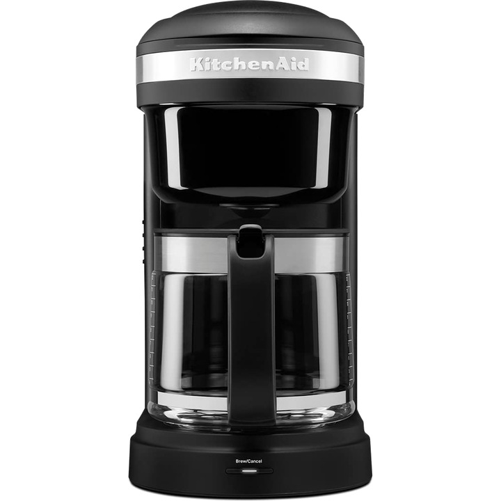 Aparat de cafea prin picurare KitchenAid, Onyx negru, 1.25l, 17.32x15.94x9.84cm