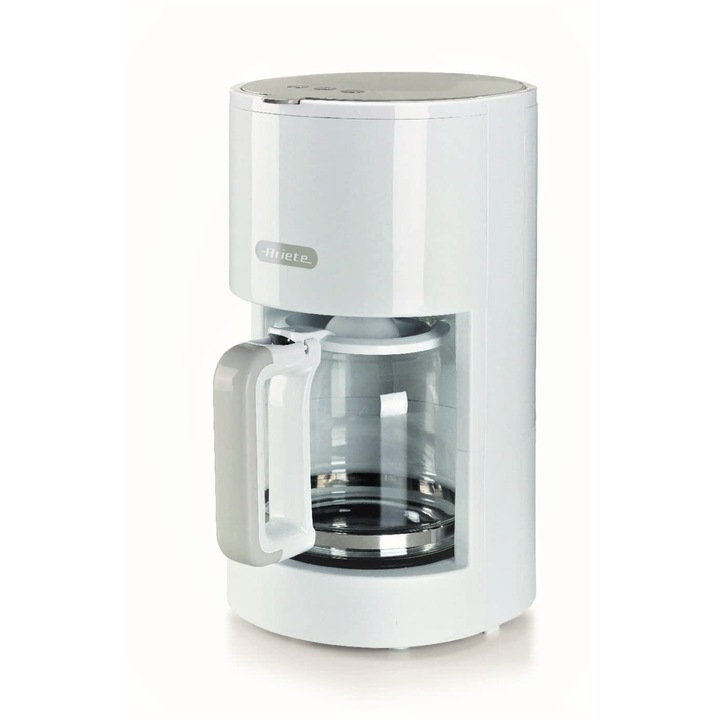 Aparat de cafea Ariete, 12 cesti, filtru lavabil, alb, 1.5l