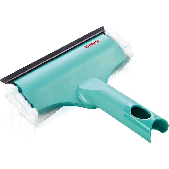 Stergător de geamuri Leifheit S, lățime 21 cm, capac circular, articulație mobilă