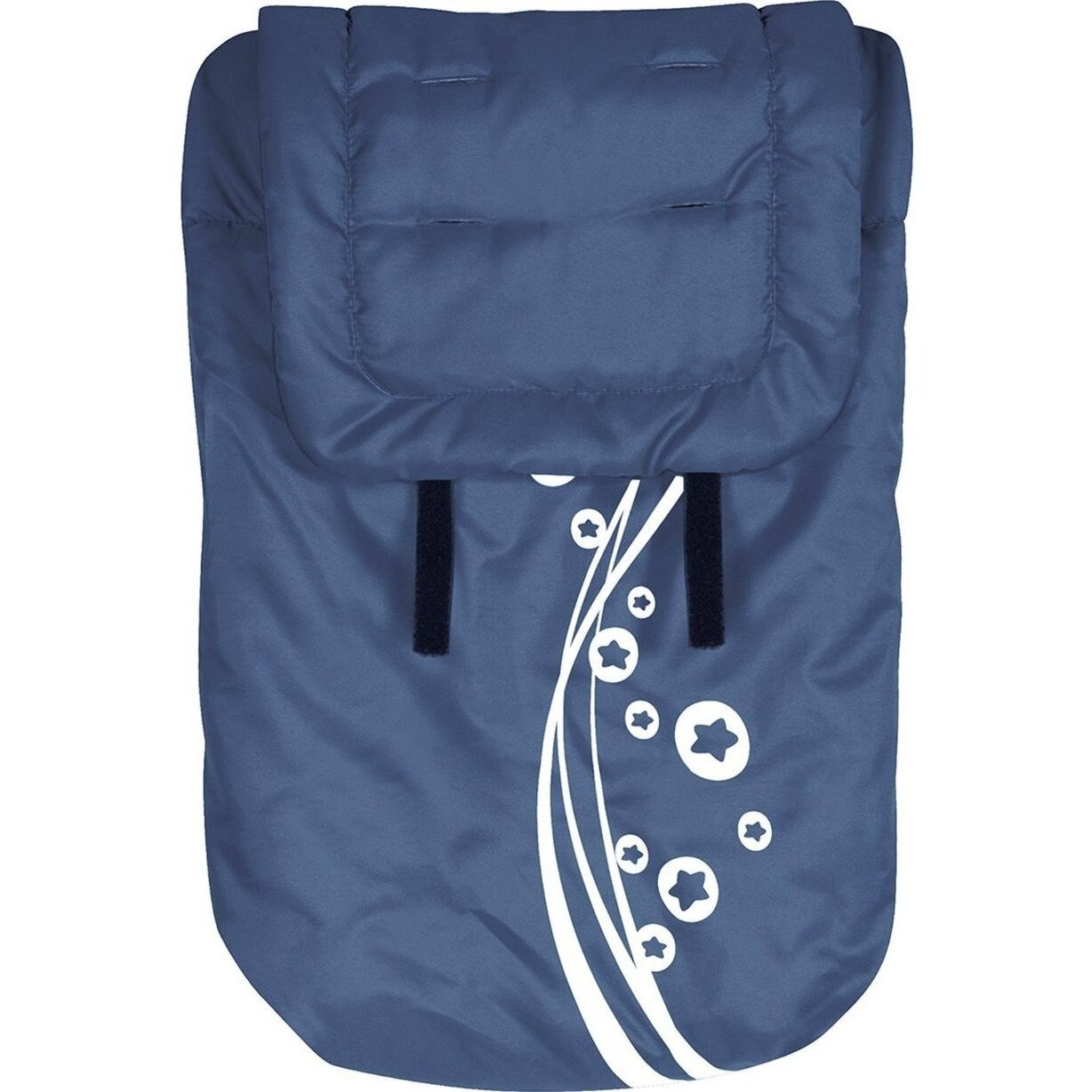 Sac de iarna pentru carucior, Lulabi, Albastru
