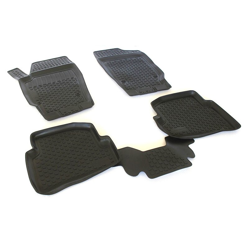 Covoare cauciuc stil tavita Seat Ibiza IV dupa 2008