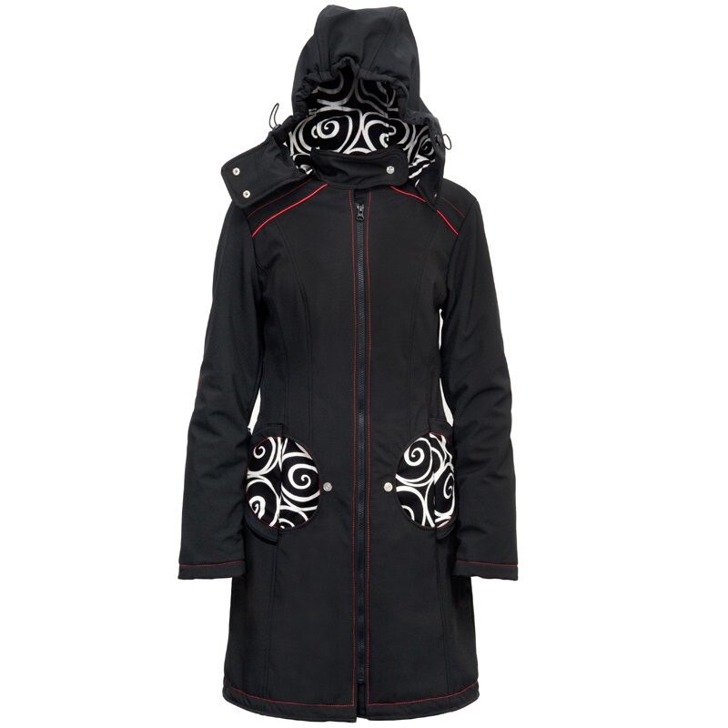 Geaca pentru mamici 4-in-1 Liliputi, Elegance, material Softshell, XL (44-46)