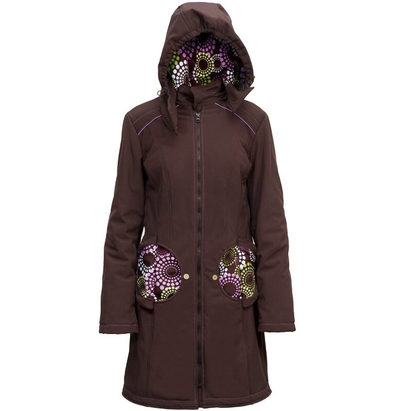 Geaca pentru mamici 4-in-1 Liliputi, Lavendering, material Softshell, L (40-42)