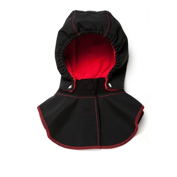 Gluga si fular de incalzire a gatului pentru bebelusi Liliputi, Elegance, negru Gluga si fular de incalzire a gatului pentru bebelusi Liliputi, Elegance, negru