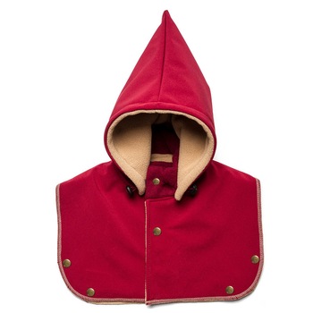 Gluga si fular de incalzire a gatului pentru bebelusi Liliputi, Nawaho, bordo Gluga si fular de incalzire a gatului pentru bebelusi Liliputi, Nawaho, bordo