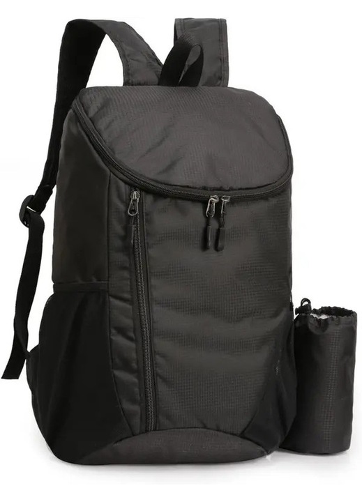 Rucsac drumetie multifunctional 20L negru 42x28x20cm usor rezistent apa