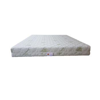 Saltea ortopedica CASAMANUELL Valencia M5, 160x200x20cm, spuma poliuretanica cu memorie, hipoalergenica, tratata cu Aloe Vera, fermitate medie Saltea ortopedica CASAMANUELL Valencia M5, 160x200x20cm, spuma poliuretanica cu memorie, hipoalergenica, tratata cu Aloe Vera, fermitate medie