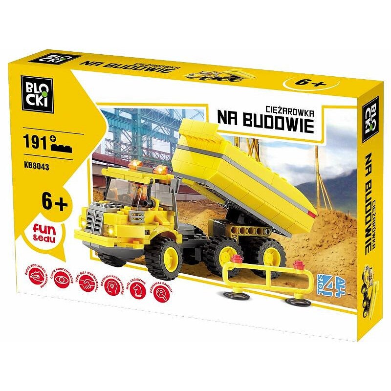 Joc Constructie Blocki - Basculanta 191 piese