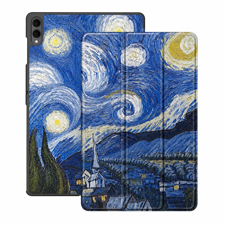 Husa pentru Samsung Galaxy Tab S11 Ultra / Tab S12 Ultra - Techsuit FoldPro - Starry Night