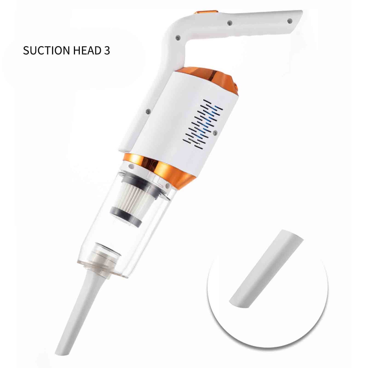 Aspirator fara fir multifunctional, putere mare, 7.4V, accesorii multiple, compact