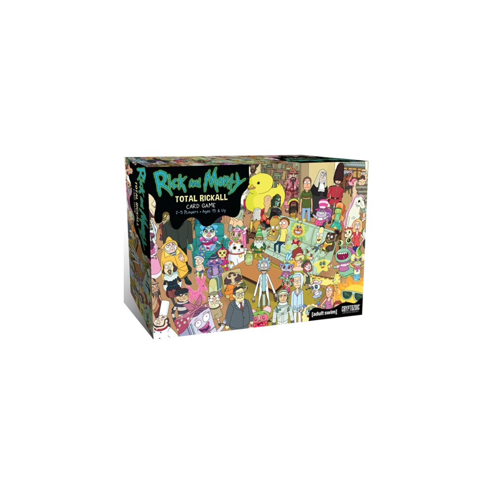 Total Rickall Rick and Morty Cooperative Card Game