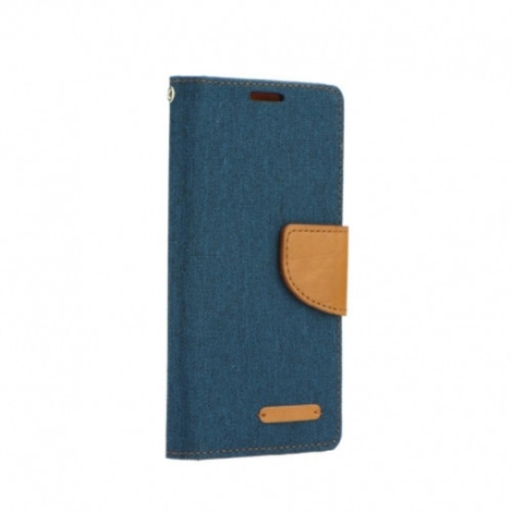 Корица за Lenovo Vibe P1m, Canvas book, Navy Blue, Paramount