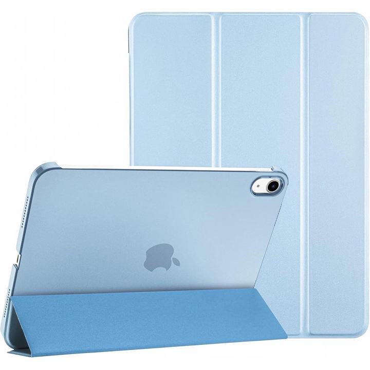 Husa tableta slim, compatibila cu 11th Generation 11 inch si 10th Generation 10.9 inch, transparenta, 2022-2025