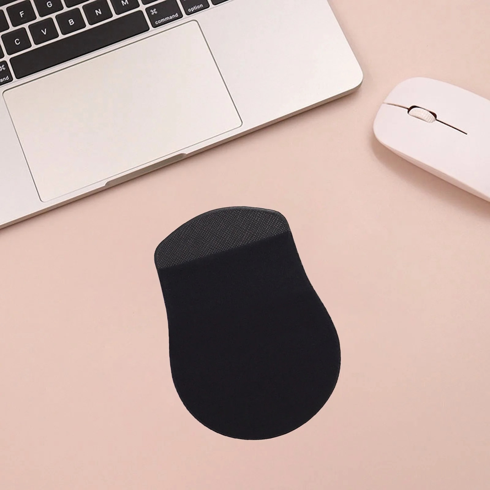 Husa adeziva pentru mouse, elastica, negru, 13x9.7cm