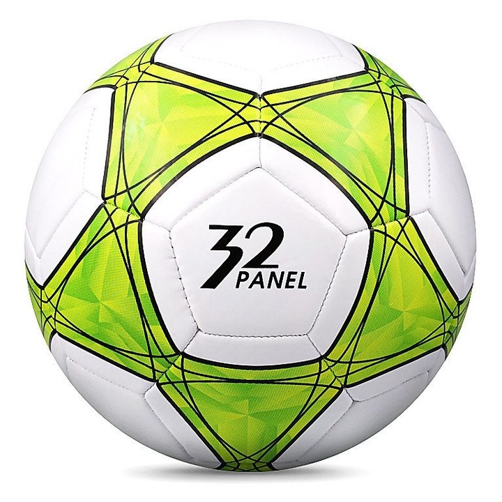 Minge fotbal antrenament copii, PVC, verde, 21.5cm