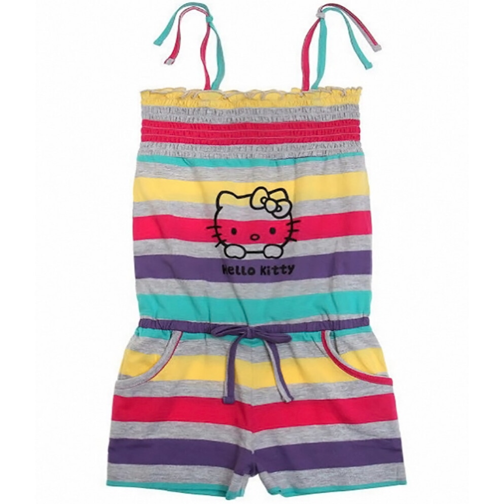 Salopeta Hello Kitty multicolor, Multicolor