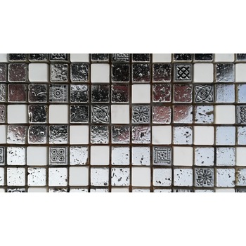 Mozaic Vitrex Antica Roma Platinum 1.5x1.5 cm. Mozaic Vitrex Antica Roma Platinum 1.5x1.5 cm.