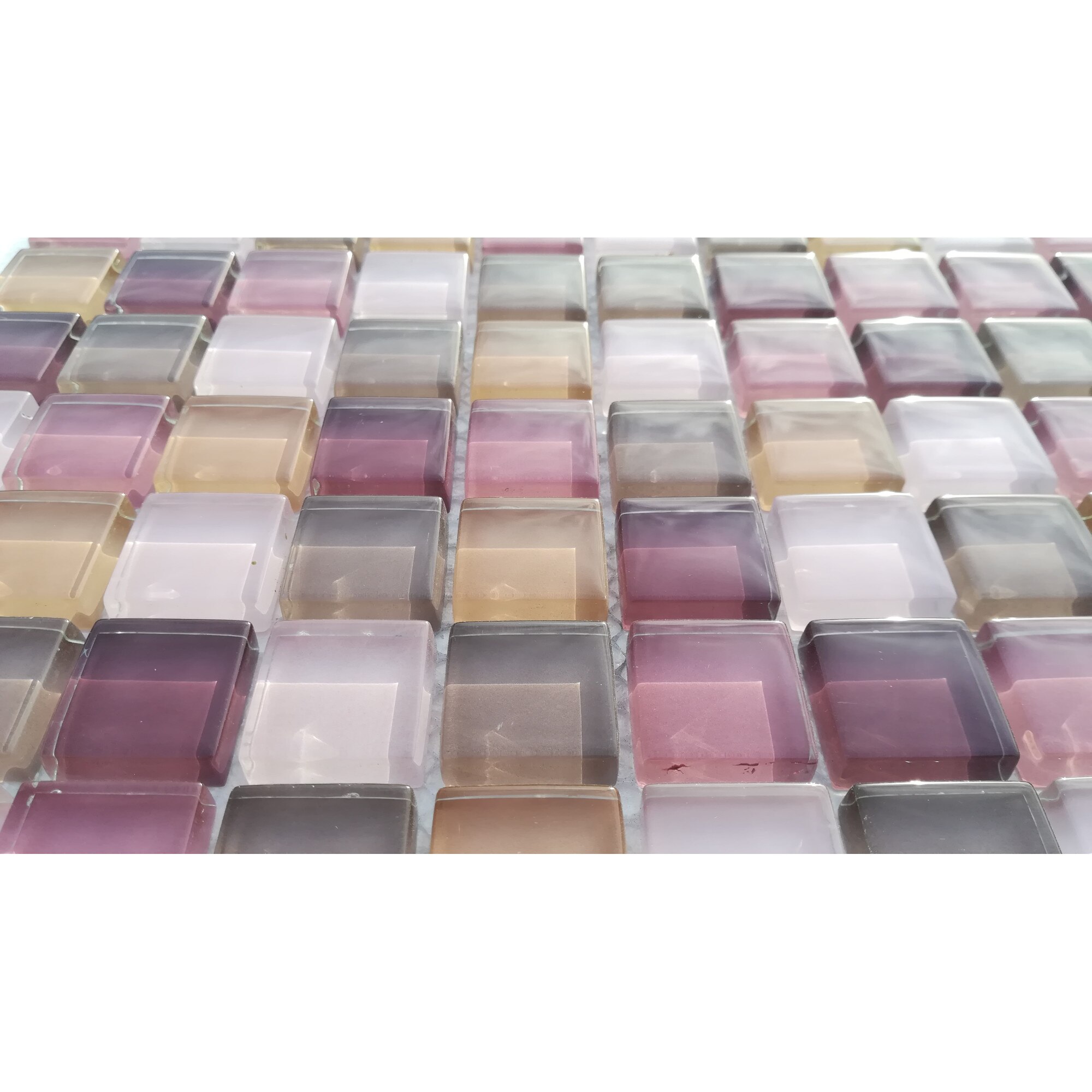 Mozaic Vitrex NO3 Lilla Mix 2x2 cm