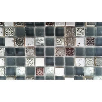 Mozaic Vitrex Antica Roma Silver 1.5x1.5 cm Mozaic Vitrex Antica Roma Silver 1.5x1.5 cm