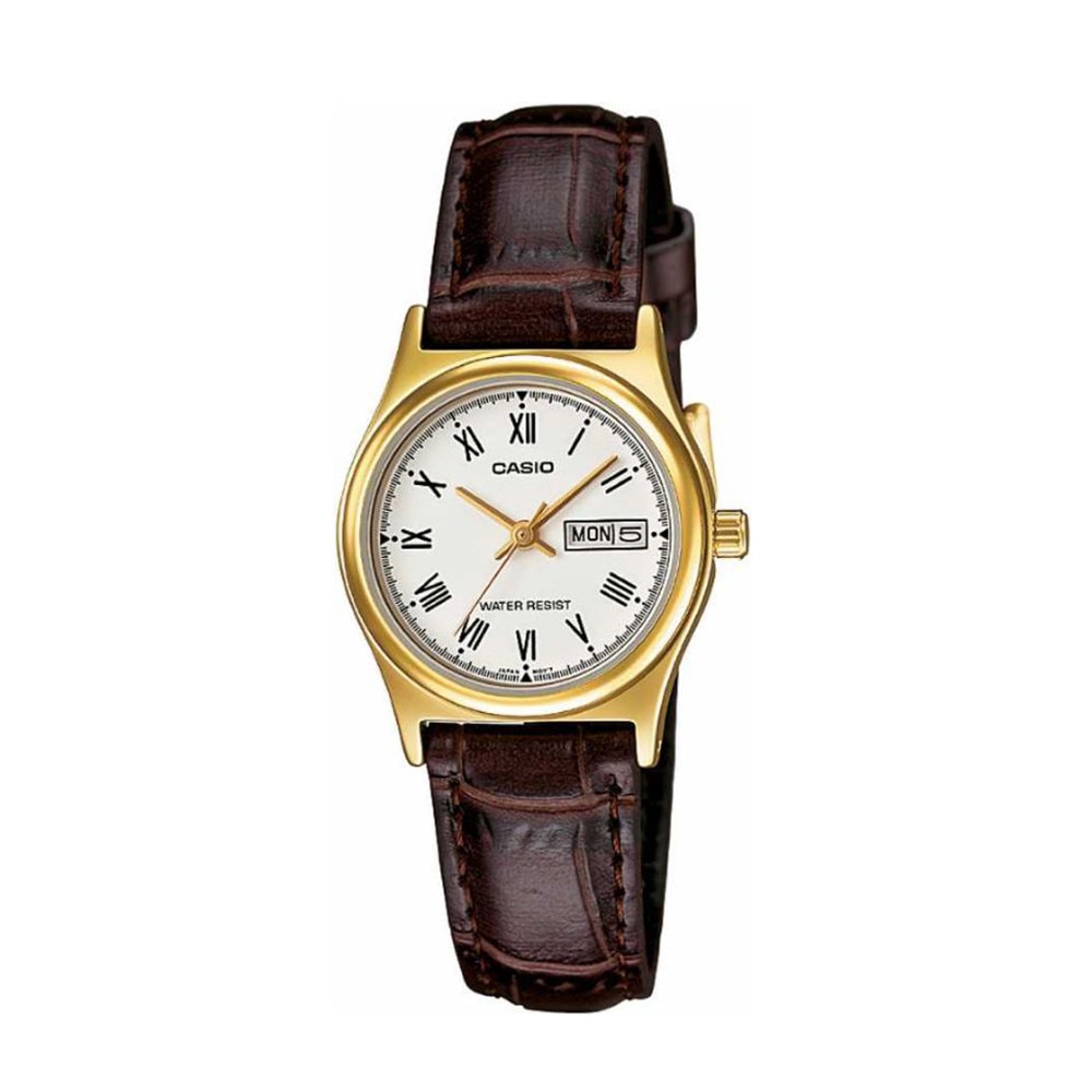 Ceas de dama Casio Gold & Brown - LTP-V006GL-7BUDF