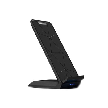 Incarcator tip stand cu incarcare wireless magnetic Nillkin QI cu incarcare rapida, Protectie incarcare, Indicator Incarcator tip stand cu incarcare wireless magnetic Nillkin QI cu incarcare rapida, Protectie incarcare, Indicator