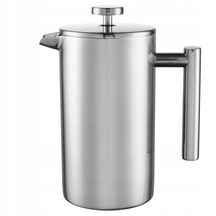 Zaparzacz French Press DUKA Barista 1000ml argintiu inox
