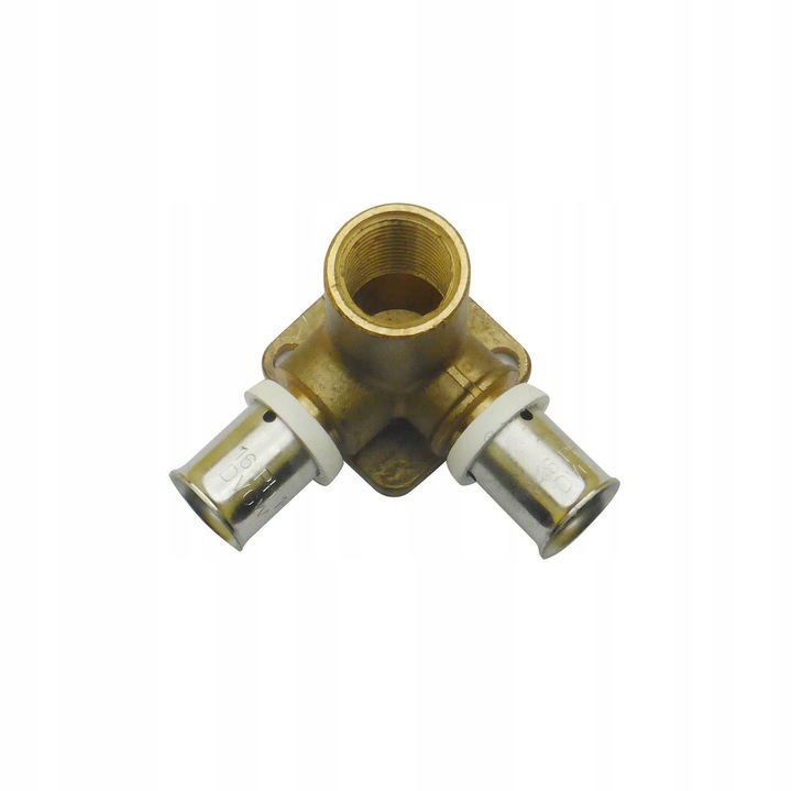 HERZ sarokcsap 16x1/2" GW, préselt, rozsdamentes sárgaréz, ellenálló, víz- és fűtési rendszerekhez