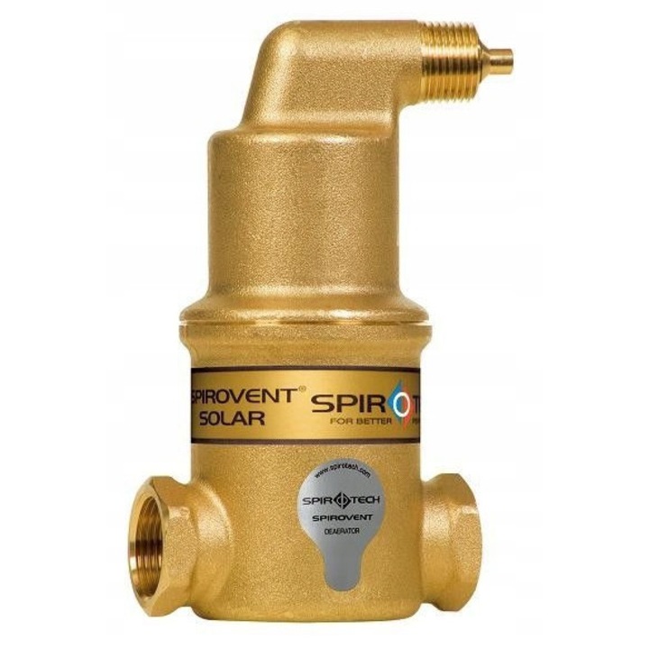 Spirovent Air Spirotech légbuborék-leválasztó 1 hüvelyk sárgaréz 110°C 10bar