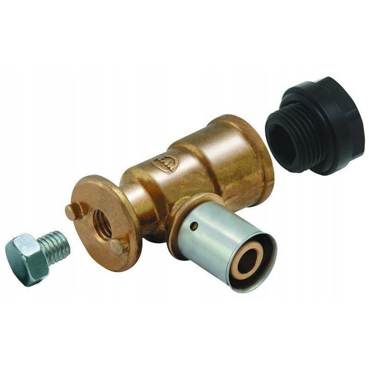 Könyök réz Kan-therm 16xRp1/2 52.2mm