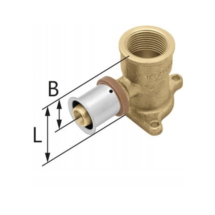 Kan-therm szerelvény bekötés 25x2,5 G3/4"