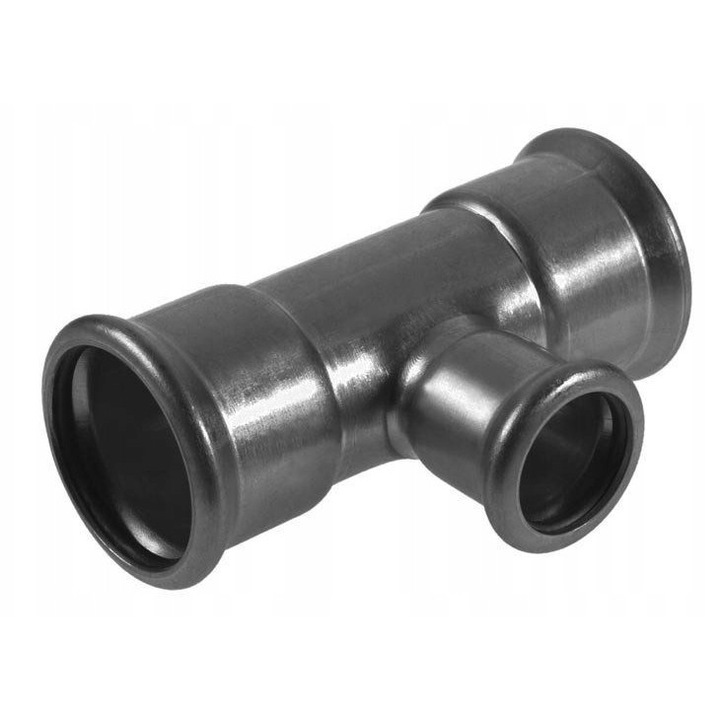Kan-therm rozsdamentes acél szűkítő T-idom 28x15x28mm
