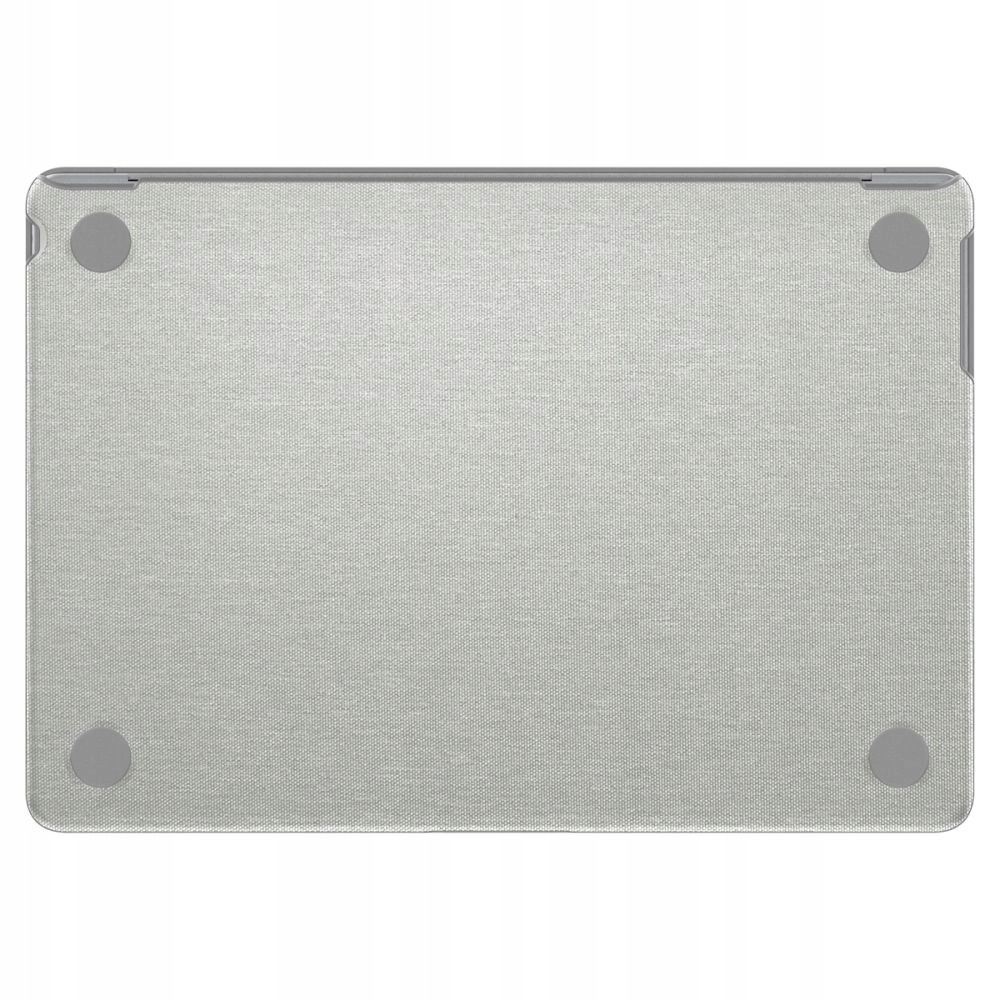Husa laptop Spigen Urban Fit, 13 inch, gri heather, 2 piese, nylon, slim