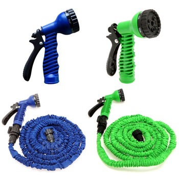 Set Furtun extensibil pentru gradina, 2 bucati, 60.5 m cu Pistol de Udat Set Furtun extensibil pentru gradina, 2 bucati, 60.5 m cu Pistol de Udat