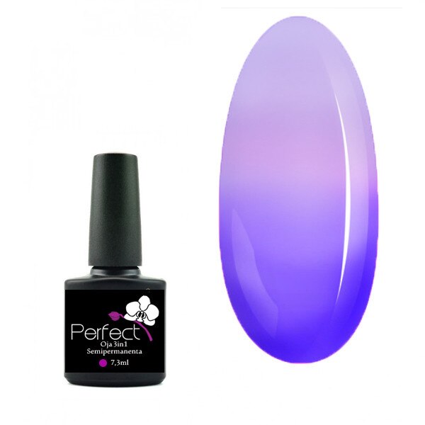 Oja Semipermanenta unghii Cameleon - Termo Perfect, 7.3ml cu Pensula 005