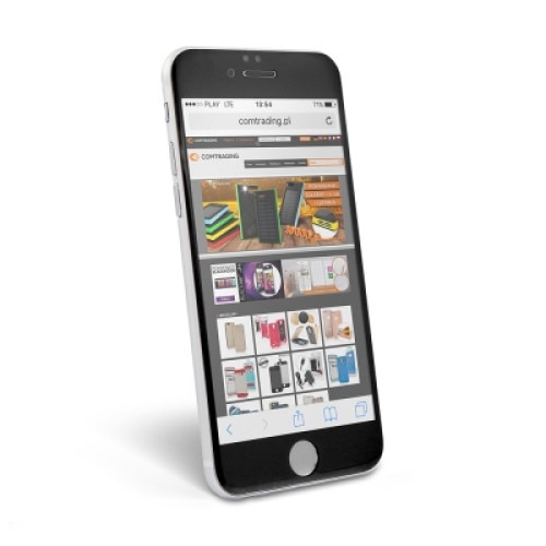 Folie de protectie ecran din sticla securizata curbata iPhone 8 / iPhone 7 pentru tot ecranul 5D FULL GLUE, Neagra