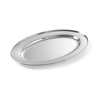 Tava servire ovala, 50x35 cm, din inox, Hendi Tava servire ovala, 50x35 cm, din inox, Hendi