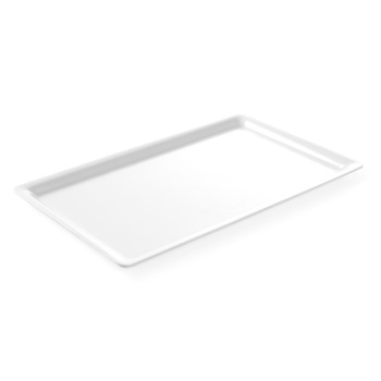 Tava Gastronorm GN 1/2, (H) 65 mm, Hendi, din melamina alba rezistenta la socuri Tava Gastronorm GN 1/2, (H) 65 mm, Hendi, din melamina alba rezistenta la socuri