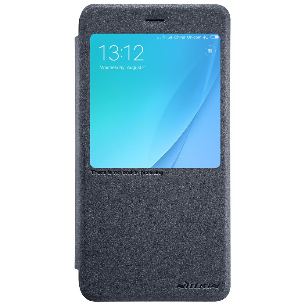 Husa flip s-view Nillkin Sparkle pentru Xiaomi MI 5X, negru