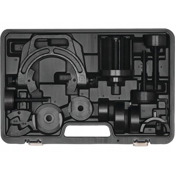 Set scule Yato pentru montaj bucse suspensie spate Toyota, otel, negru