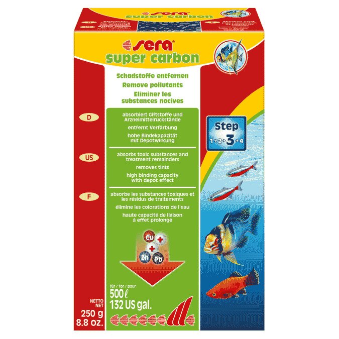 Material filtrant - SERA - Super Carbon 250 gr