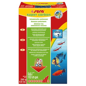 Material filtrant - SERA - Super Carbon 250 gr Material filtrant - SERA - Super Carbon 250 gr