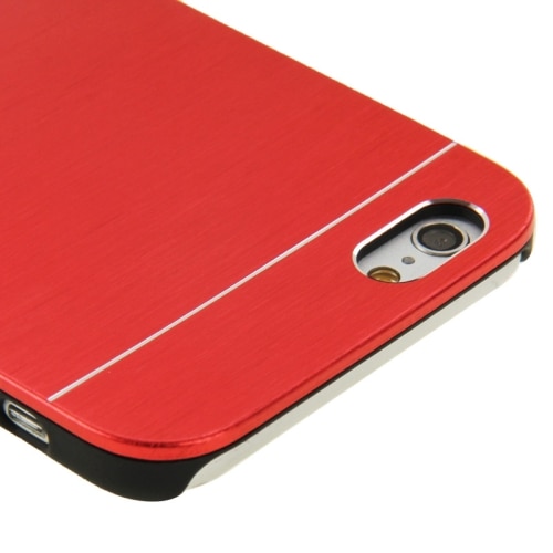 Husa protectie 2IN1 BRUSHED pentru iPhone 6 Plus si iPhone 6S Plus, Rosu