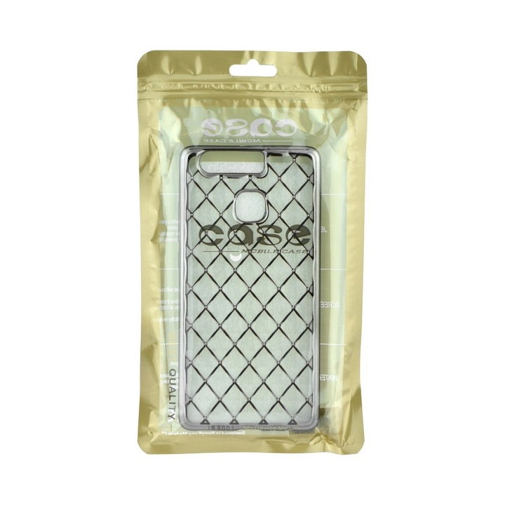 Husa LUXURY pentru iPhone 7 (4.7"), Silicon - Negru