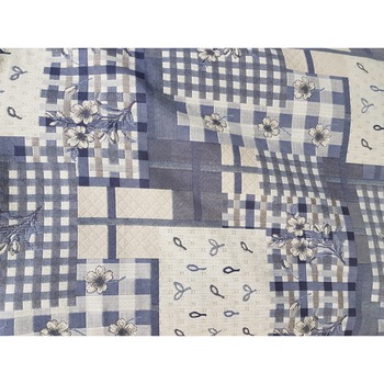 Material Textil Stofa America, Gri cu Crem, 1x1.50m Material Textil Stofa America, Gri cu Crem, 1x1.50m