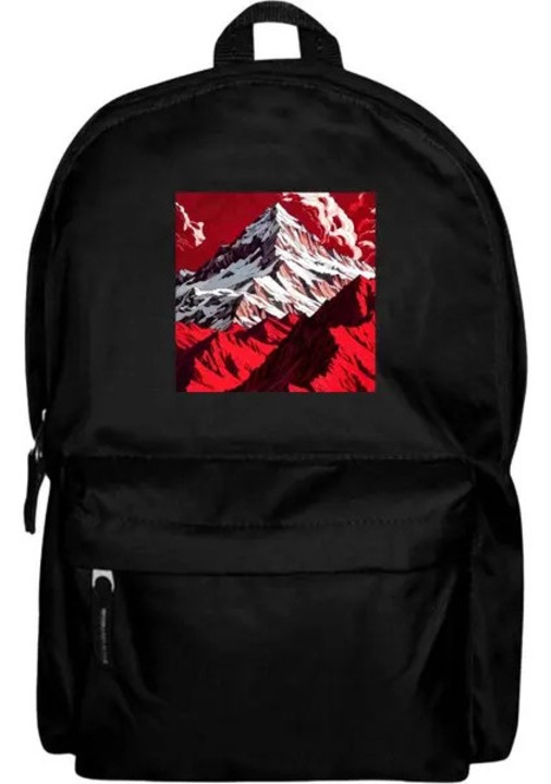 Rucsac drumetie, model munte, negru, 31x45x16cm, 20L