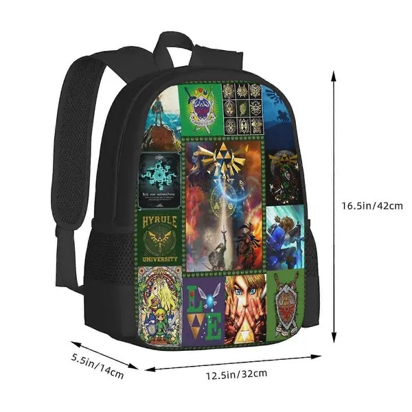 Rucsac laptop 15 inch, Oxford impermeabil, ajustabil, negru