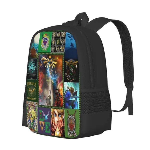 Rucsac laptop 15 inch, Oxford impermeabil, ajustabil, negru