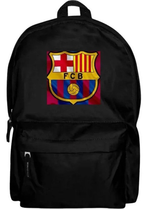 Спортна раница FC Barcelona черна 31x45x16см 20L