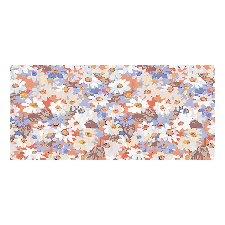 Prosop de plaja ZYBLSSBB LSM2xh2770-BCS0329857-1, microfibra sand-free, uscare rapida, ultra usor, multicolor, 75 x 150 cm