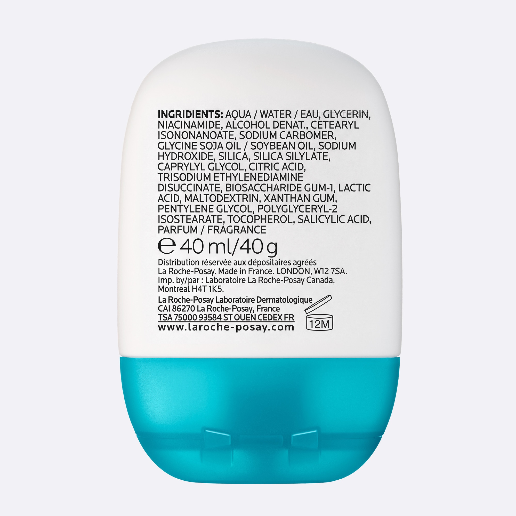 Le Roche Posse Gel Matifiant La Roche-Posay Effaclar Supramolecular pentru excesul de ...